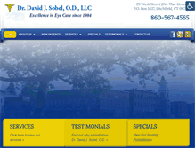 Tablet Screenshot of drdavidsobel.com